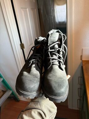 timberland black combat boots